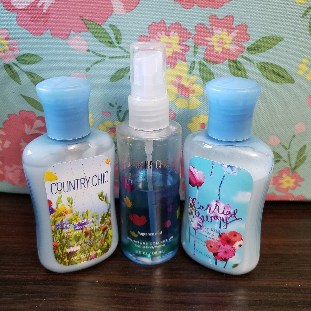 Body mist and lotions